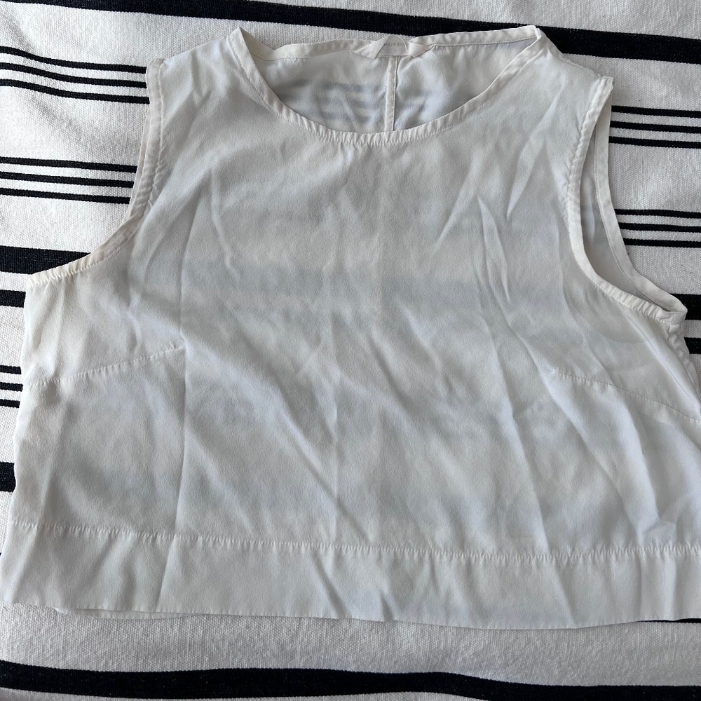 Elizabeth Suzann silk tops – stained